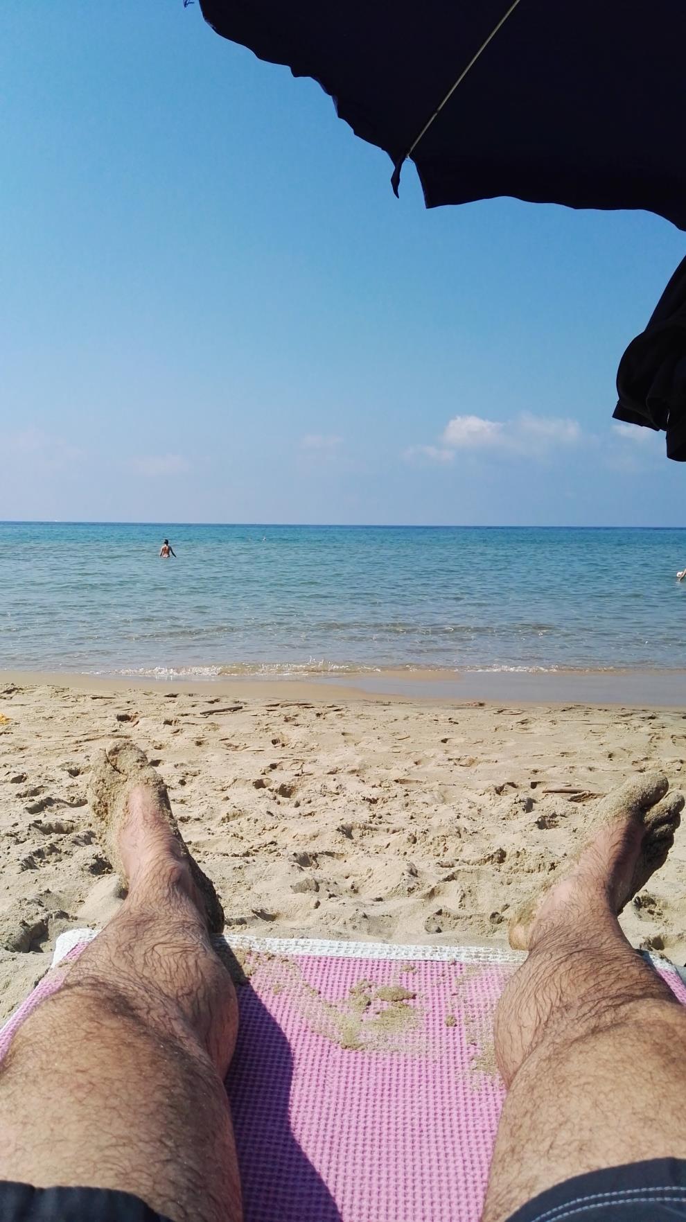 Spiaggia 300 Gradini Gaeta Stamattina Il Mare è